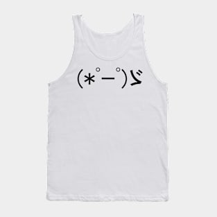 Japanese Emoticon Tank Top